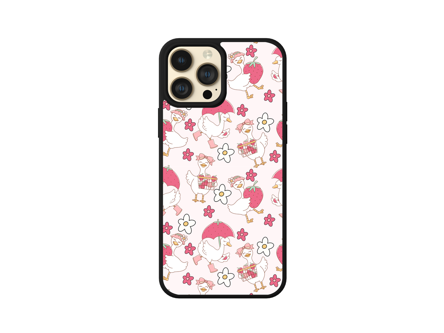 Phone Case - Strawberry Geese