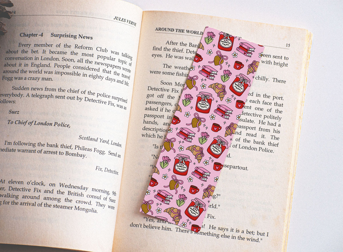 Books are my Jam - Bookmark
