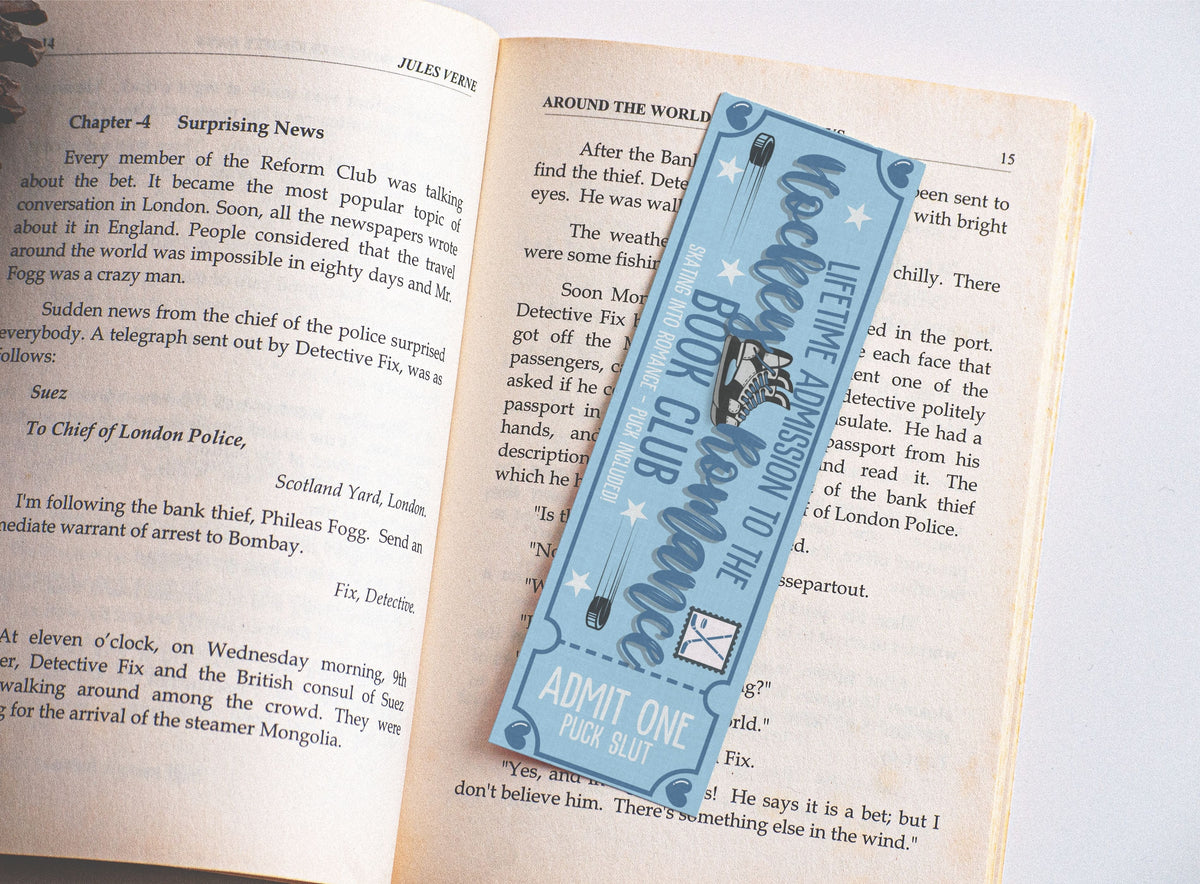 Hockey Romance - Bookmark