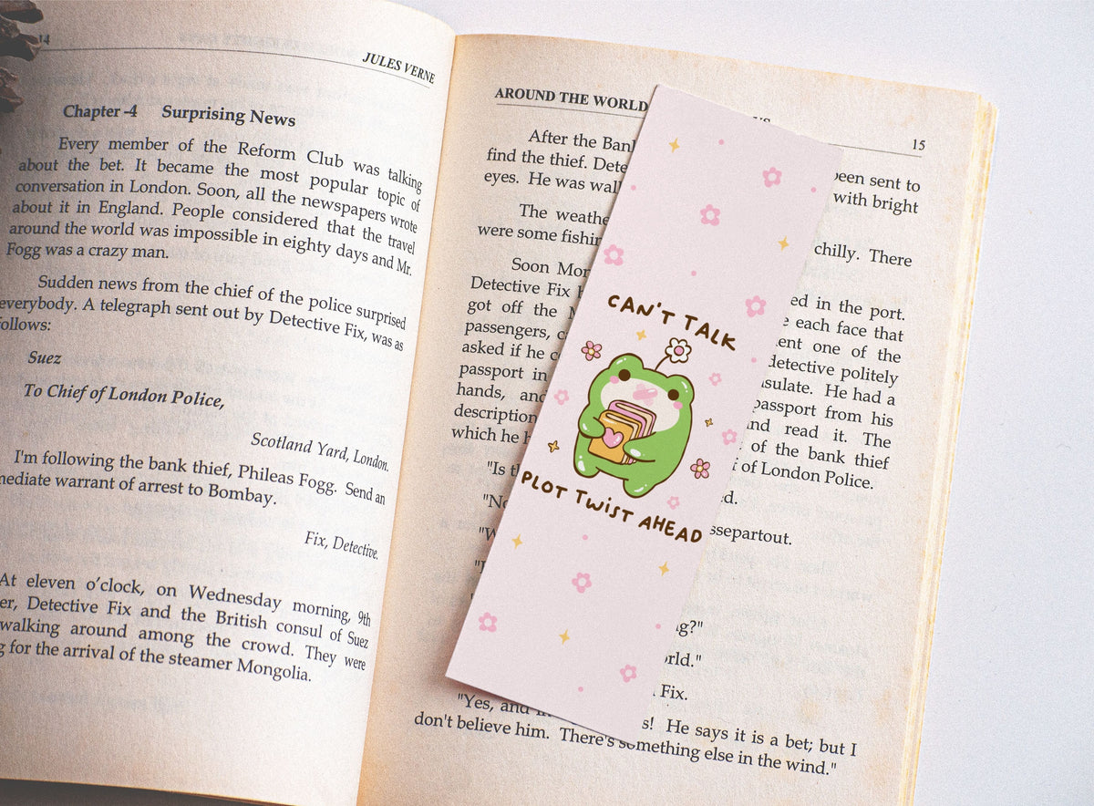 Plot twist ahead- Bookmark
