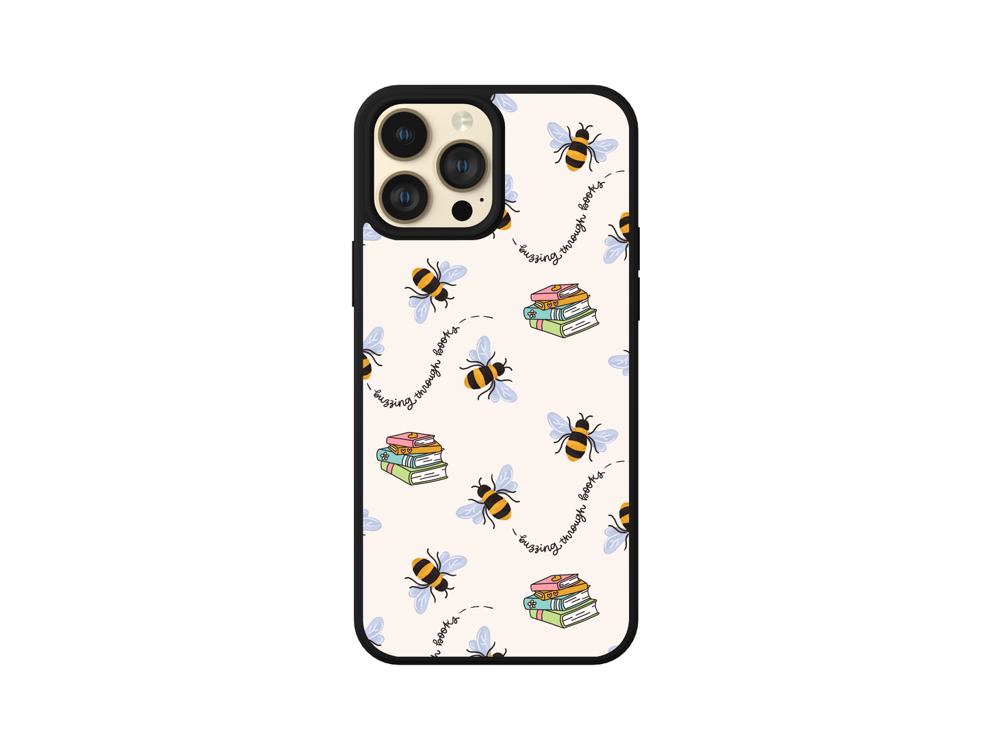 Phone Case - Bees & Books
