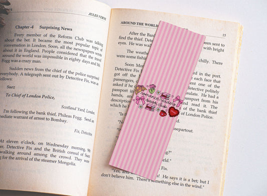 Romance Readers Book Club - Bookmark