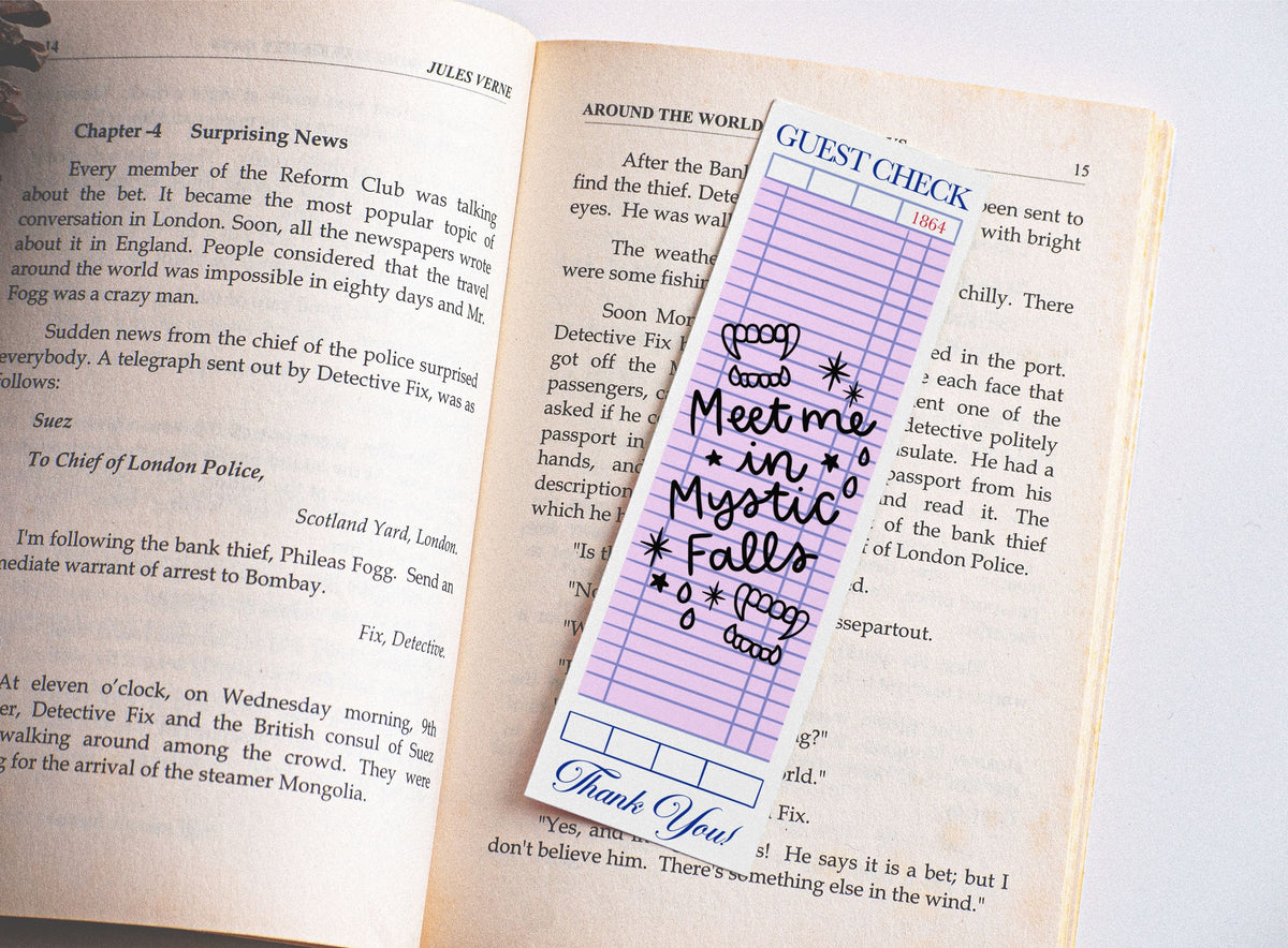 Meet me at Mystic Falls - Bookmark