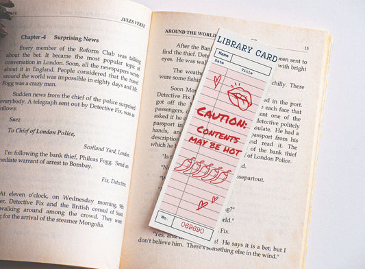 CAUTION: contents may be hot - Bookmark