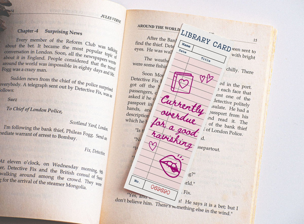 Overdue for a good ravashing - Bookmark