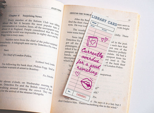 Overdue for a good ravashing - Bookmark