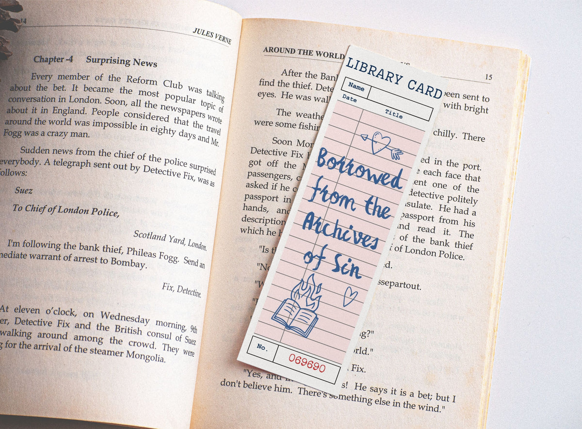 Borrowed from the Archives of sin - Bookmark
