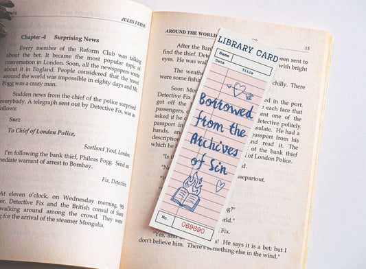 Borrowed from the Archives of sin - Bookmark