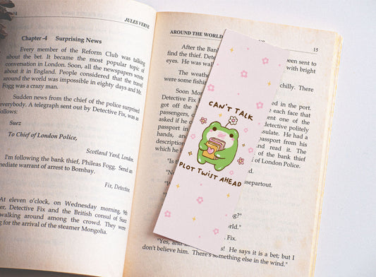 Plot twist ahead- Bookmark