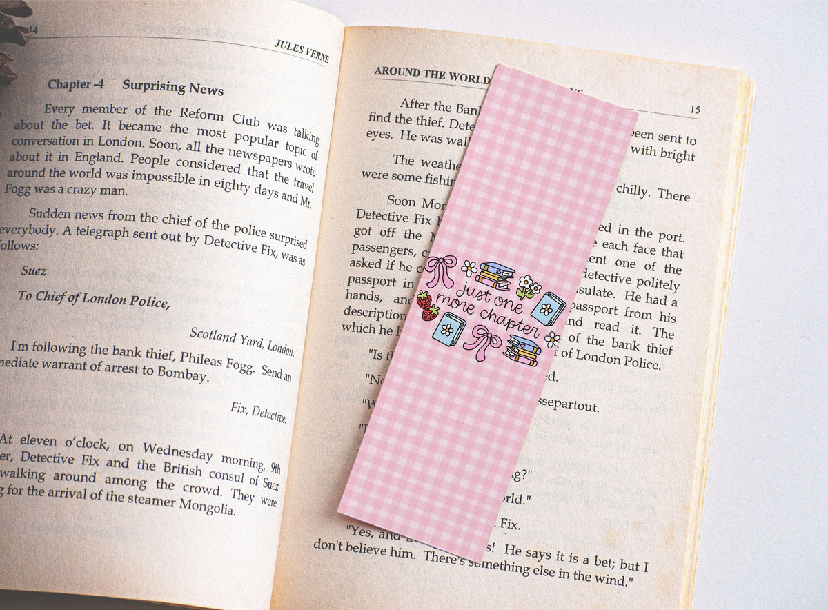 Just one more chapter - Bookmark
