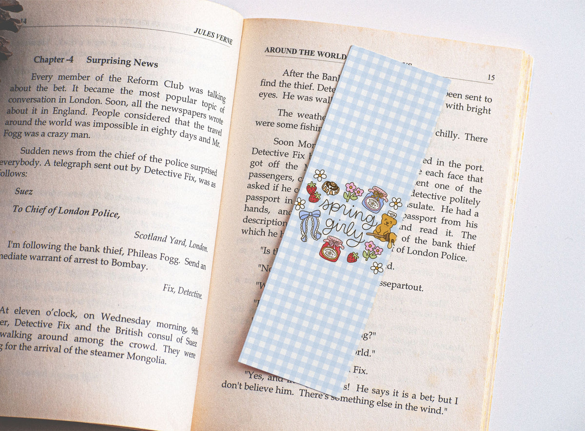 Spring Girly - Bookmark