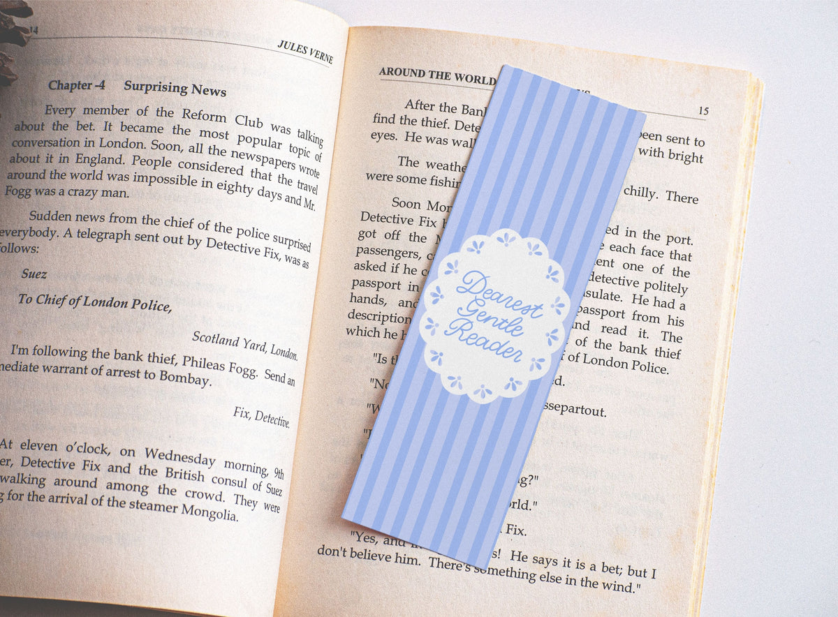 Dearest Gentle Reader - Bookmark